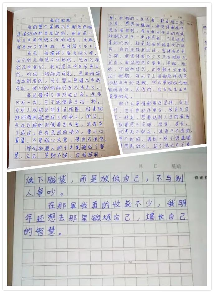 没想到,这是9岁小女孩来爸妈在线学习的收获!